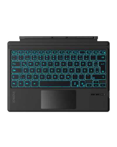 Clavier Surface Pro AI pour Surface Pro 7/7+/6/5/4, rétroéclairage 7 couleurs, KB02027