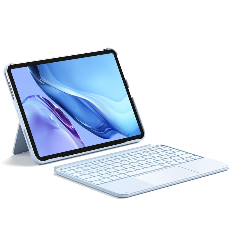 Ultraleicht Tastatur für iPad 11" (A16 2025), iPad 10, iPad Air 11" M3/M2 (2025/2024), iPad Air 7/6/5/4, iPad Pro 11" 4/3/2/1, QWERTZ, KB04122