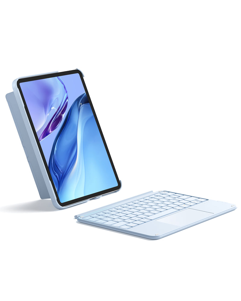 Clavier ultraléger pour iPad Air 11 pouces (6), iPad Air 10,9 pouces (5/4), iPad 10,9 pouces (10e), iPad Pro 11 pouces (4/3/2/1), KB04122