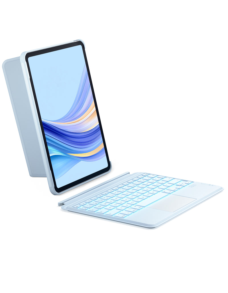 Abnehmbare iPad Tastatur für das iPad 11" 11 Gen (A16 2025), iPad 10.9" 10 Gen (2022), KB04112