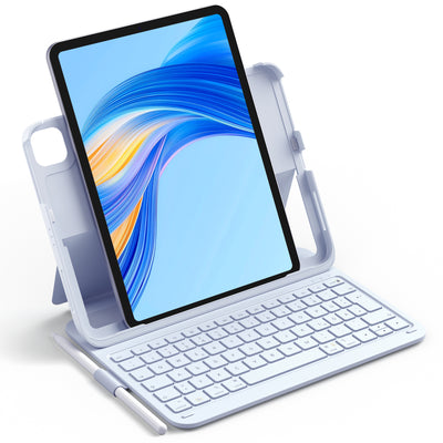 Étui clavier ultra léger pour iPad Air 11 pouces (6), iPad Air 11 pouces (5/4), iPad 10e, iPad Pro 11 pouces (4/3/2/1), BK2007 