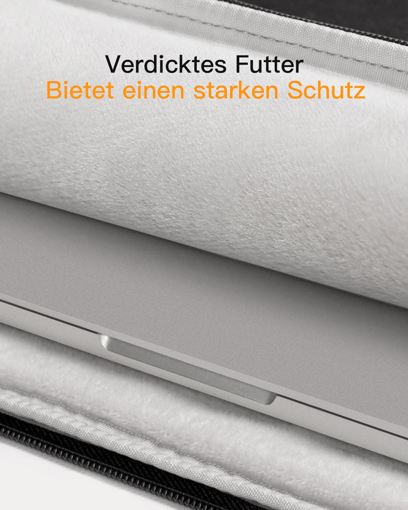 Ultraleichte Laptoptasche Hülle 13-16 Zoll mit Zubehörtasche, LB01005