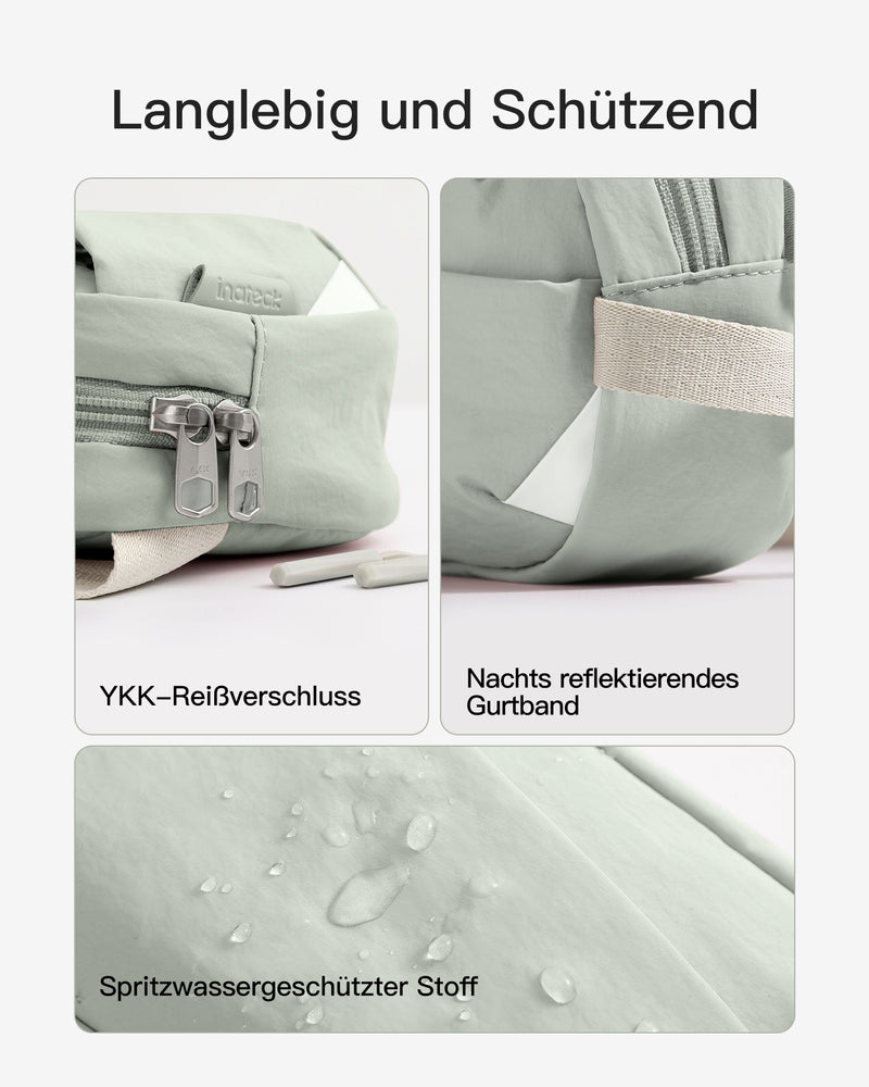Gürteltasche mit RFID-Blockierung, mit verstellbarem Schulterriemen, FB01002