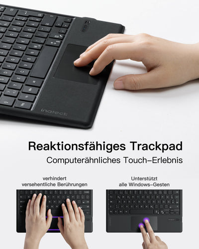 Surface Pro AI Keyboard for Surface Pro 7/7+/6/5/4, 7 Colors Backlight, KB02027