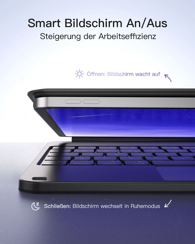 Magnetische Tastatur für iPad Pro 11-Zoll (M4 2024), KB09119-11