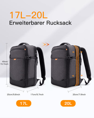 20-46L Reiserucksack, erweiterbarer Tragerucksack, BP03006