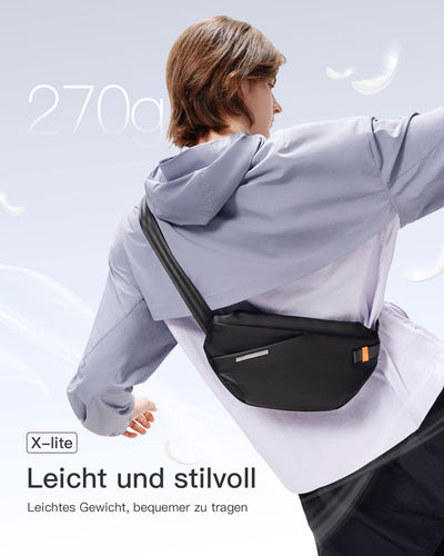 Sling Bag, leichte Umhängetasche mit schnell verstellbarem Gurt, FB01001