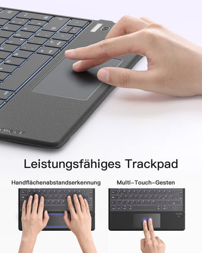 AI-Funktion Tablet-Tastatur, Unterstützt Windows, iPad OS, Android, iOS, KB01104