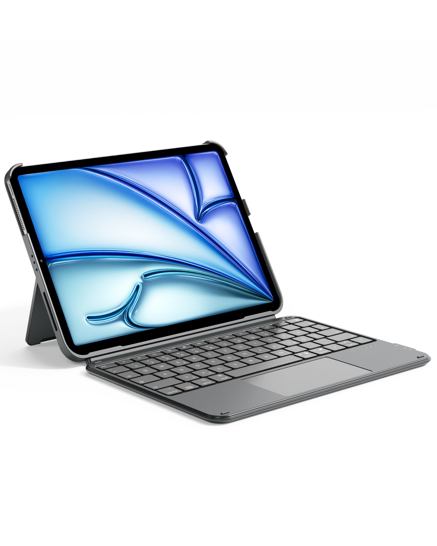 Abnehmbare Tastatur Kompatibel mit 10.9 Zoll iPad Air 5/4 & iPad 10, 11  Zoll iPad Pro 4/3/2/1, KB04122