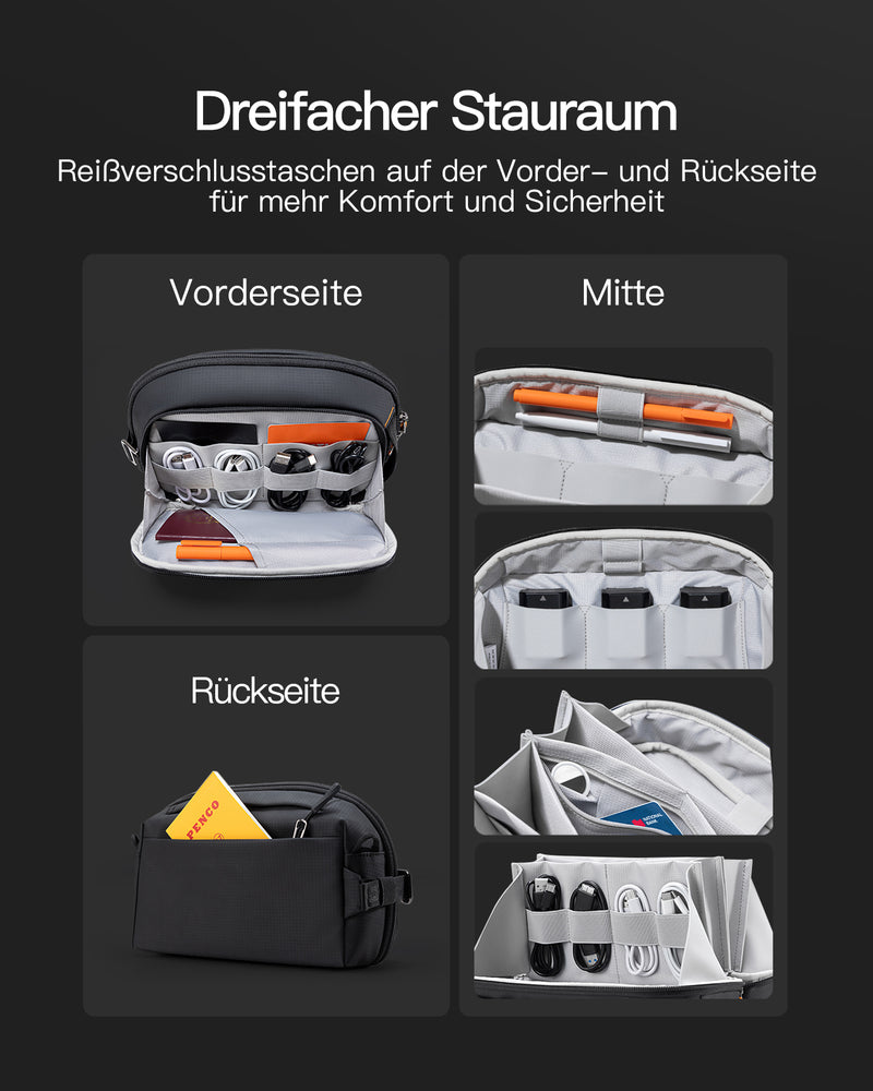 Electronik Organizer, wasserdichte Zubehörtasche, reisetauglich, AB03010