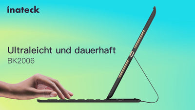 Ultraleichte Tastatur für iPad 10.2-Zoll (9/8/7) , iPad Air 10.5-Zoll (3), iPad Pro 10.5-Zoll (2), BK2006